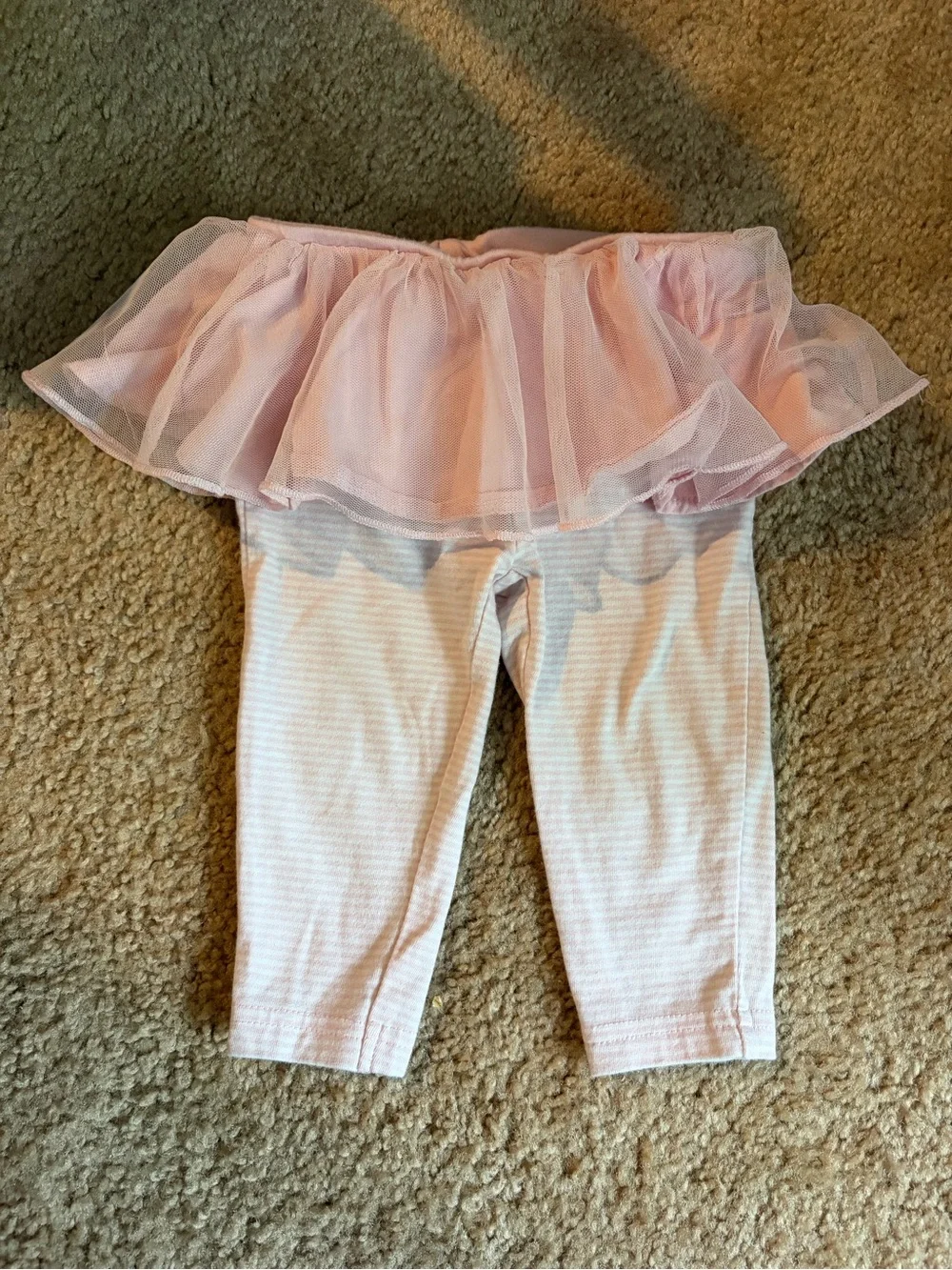Carter's Light Pink Tutu Leggings